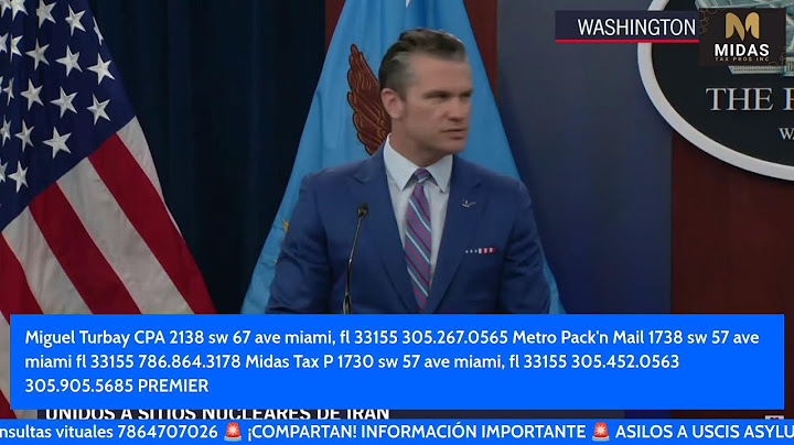 🛑📍Washington, D.C.   ÚLTIMA HORA | CONFERENCIA EN EL PENTAGONO DEL SECRETARIO DE DEFENSA 🛑