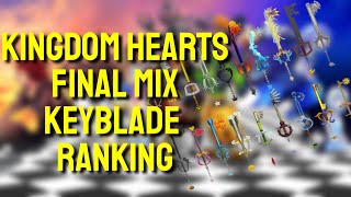 Ich ranke die Kingdom Hearts 1 Final Mix Schlüsselschwerter