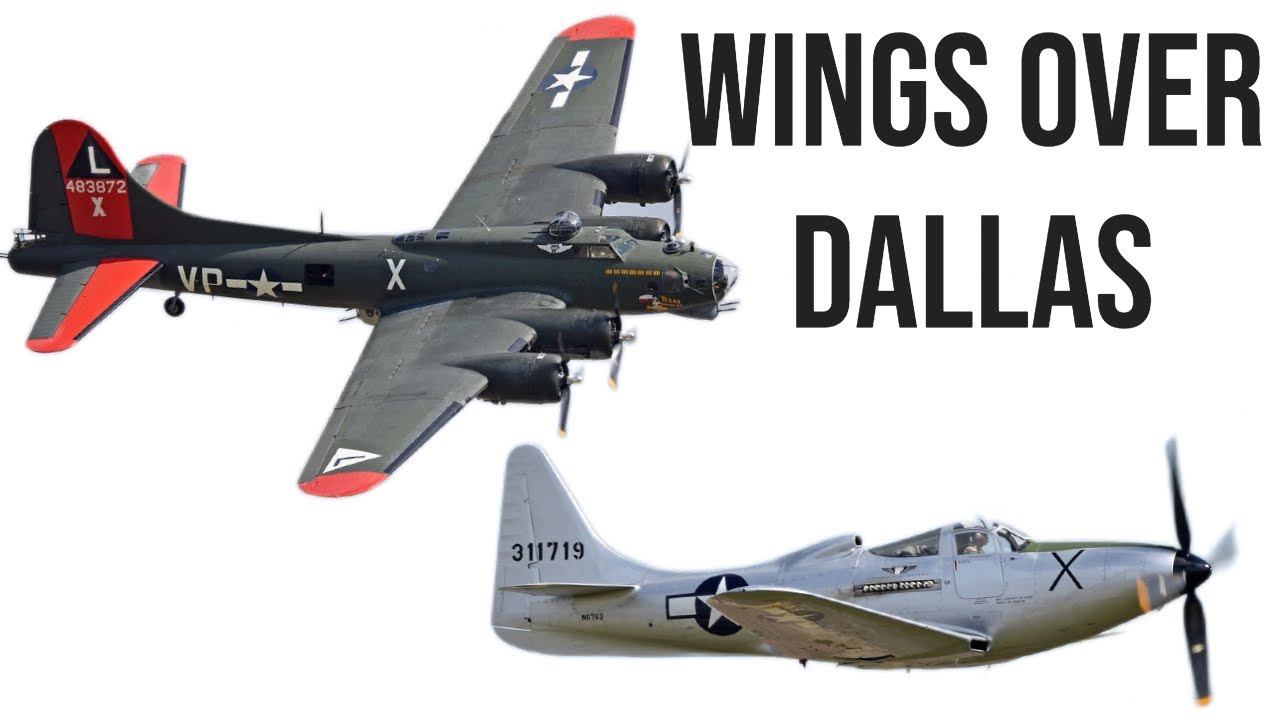 Wings Over Dallas Air Show Crash A tribute B17 'Texas Raiders' & P