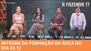 A Fazenda 17 Assista A Integra Da Formao Da Roa Do Dia 0212