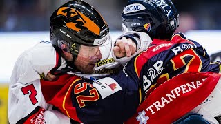 SJUKA SLAGSMÅL I SVENSK HOCKEY