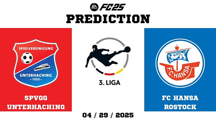 [4K] SpVgg Unterhaching vs FC Hansa Rostock - Prediction - 2024-25 3. Liga - EA FC 25