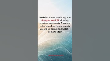 AI Revolutionizes YouTube Shorts Creation! | #ai #shorts #machinelearning #creativity #texttovideo