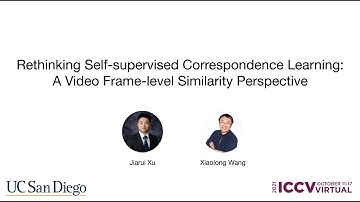 Rethinking Self-supervised Correspondence Learning: A Video Frame-level Similarity Perspective
