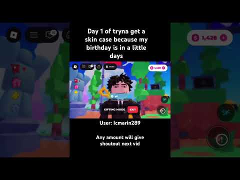 Please donate my birthday is in a couple of days. #roblox #robux #donate #birthday