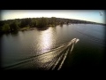 Drone Flight over Sammamish lake / Полет дрона над озером Саммамиш