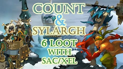 [Dofus] Count & Sylargh 6 Loot with Sac/Xel in 7 turns! [2.35]