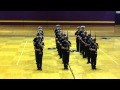 BWHS Men's Drill Team 2012 Final Routine - Armed Exhibition
