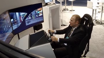 Rheinmetall Defence Driving Simulator as seen at I/ITSEC 2016