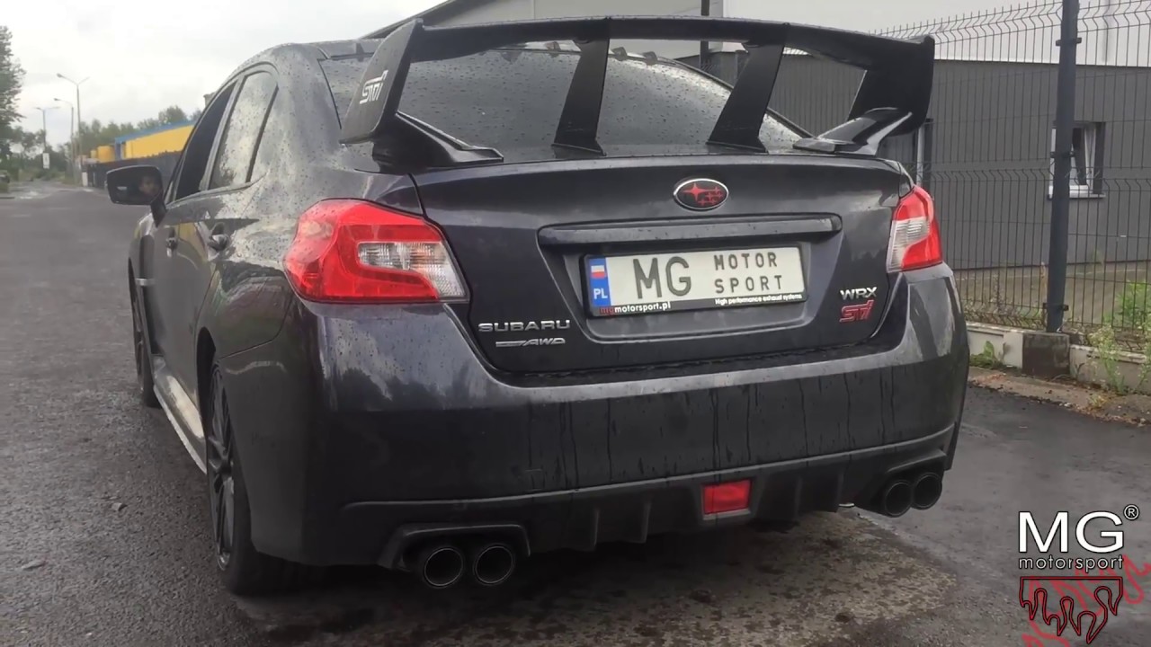 Subaru Impreza Wrx Sti Gj W Mgmotorsport Pl Exhaust Youtube