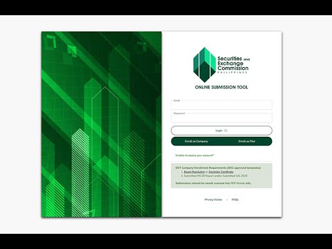 01| How to Enroll Company and Authorized Filer in SEC Electronic Filing and Submission Tool (eFAST)