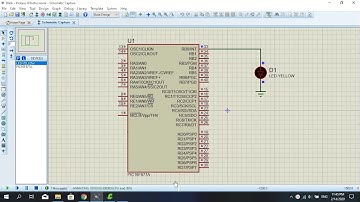 Led Blinking Using PIC16F877A & CCS C Compiler