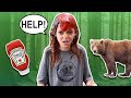 Attacked by a Bear While Fixing My GREEN Hair  **FUNNY** | Sarah Dorothy Little
