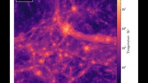 Intergalactic Gas in a Cosmological Simulation