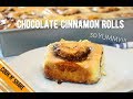 Irresistible Chocolate Cinnamon Rolls with Glaze