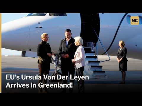 BREAKING NEWS: Ursula von der Leyen Arrives in Greenland for Official Visit | News Central | AC1Z