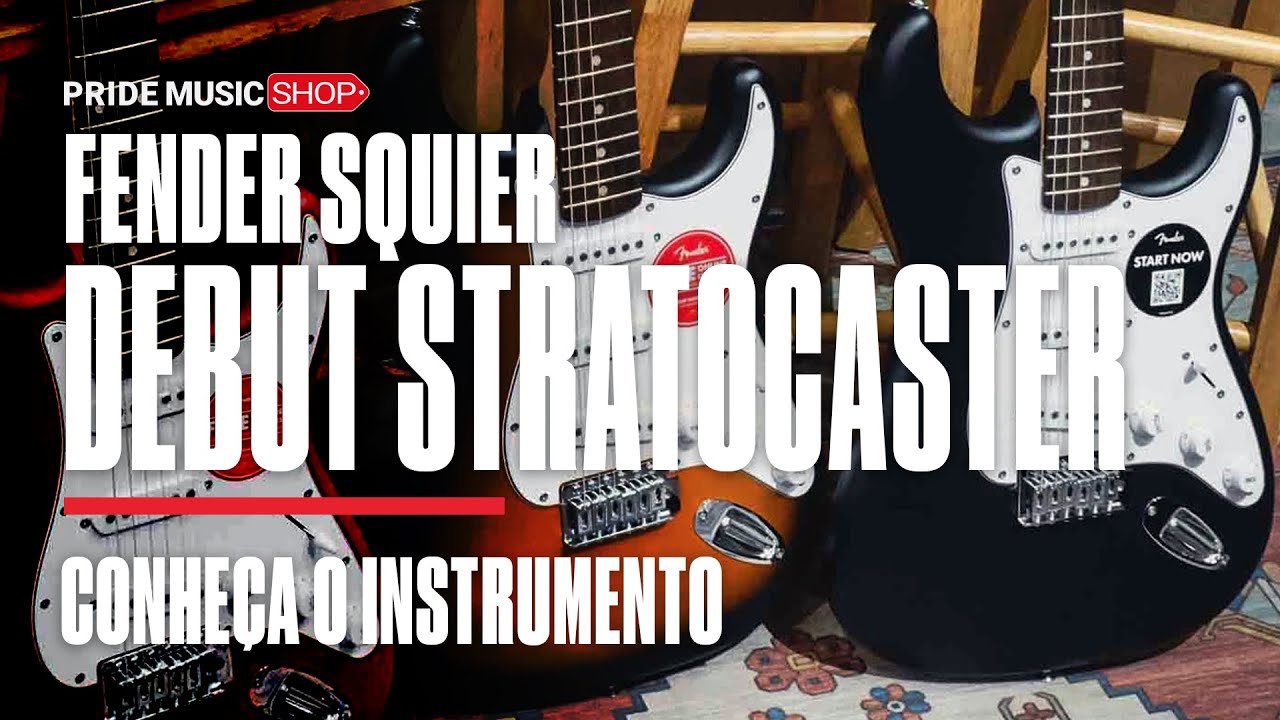 GUITARRA FENDER® SQUIER® DEBUT STRATOCASTER® HSS LR - 037-9610-549