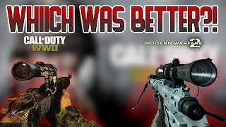 KAR98 vs INTERVENTION! | WW2 VS MW2?!