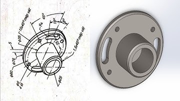 SolidWorks Tutorial // Exercise 2 // 3D  block drawing