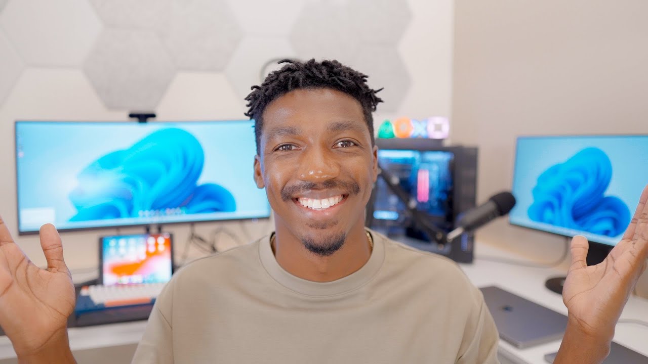My New Home Office Upgrades Desk Setup YouTube