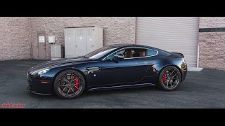 Aston Martin Vantage S Lowered on KW Coilovers | ADV1 Wheels Aston Martin Vantage S Lowered on KW Coilovers | ADV1 Wheels
