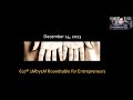 627th 1mby1m roundtable for entrepreneurs