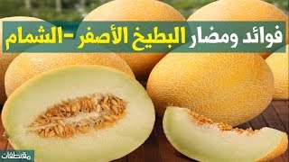 فوائد ومضار البطيخ الأصفر - الشمام
