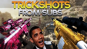 BEST COD Trickshot & Killcams from Subscribers! BO2 & MW2 Trickshot Montage!  - Obey Scarce