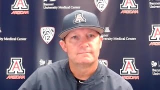 Watch Now: Arizona coach Jay Johnson reacts to team's 10th win in a row