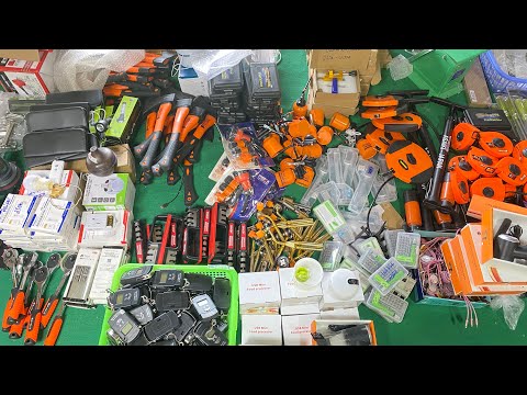 Video hàng nhật bãi - sả sả kệ góc 6k, kìm đa năng, đá vĩnh... - youtube