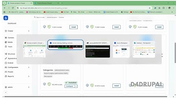 Project browser in Drupal CMS | D4Drupal