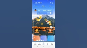 ATOS Free crypto mining app - Atoshi Global