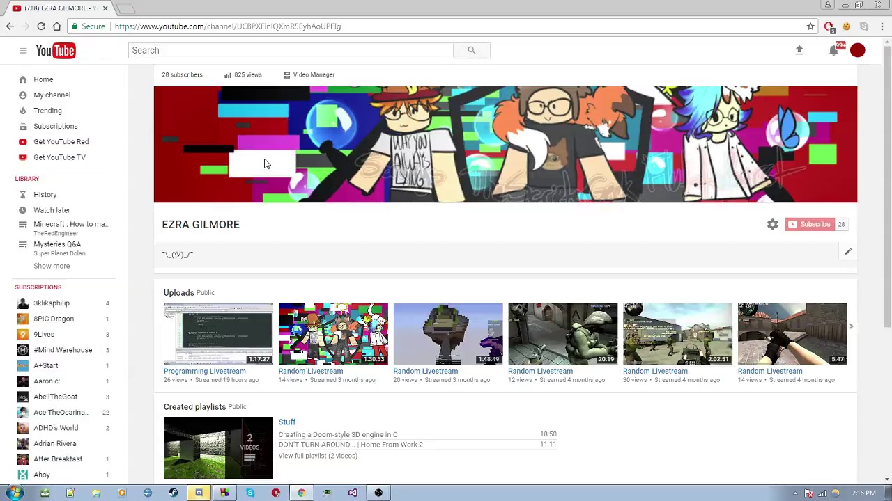 Programming LIvestream