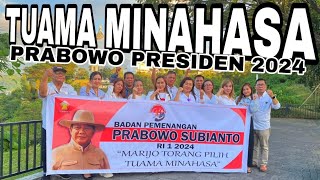 Tuama Minahasa Lagu Untuk Prabowo Subianto Presiden 2024