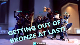 GETTING OUT OF BRONZE SUPPORT AT LAST!