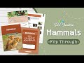 Mammals homeschool science  flip through  the good and the beautiful