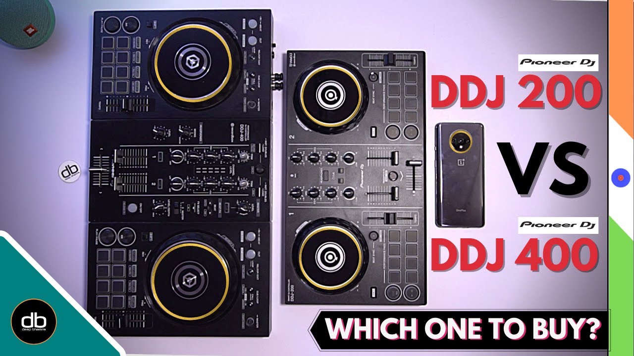 DDJ 400 vs DDJ 200 - SIDE BY SIDE COMPARISON | Which one