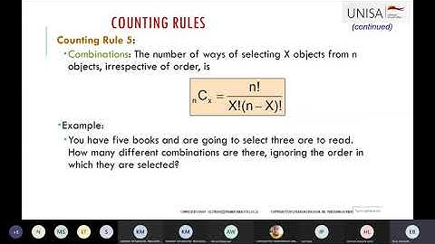 STA1610 2E Study Unit 5 Part 2 Tutorial 29 May 2021