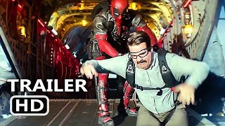 Deadpool 2 Invisible Guy & Peter Skydiving Clip New 2018 Hd Movie