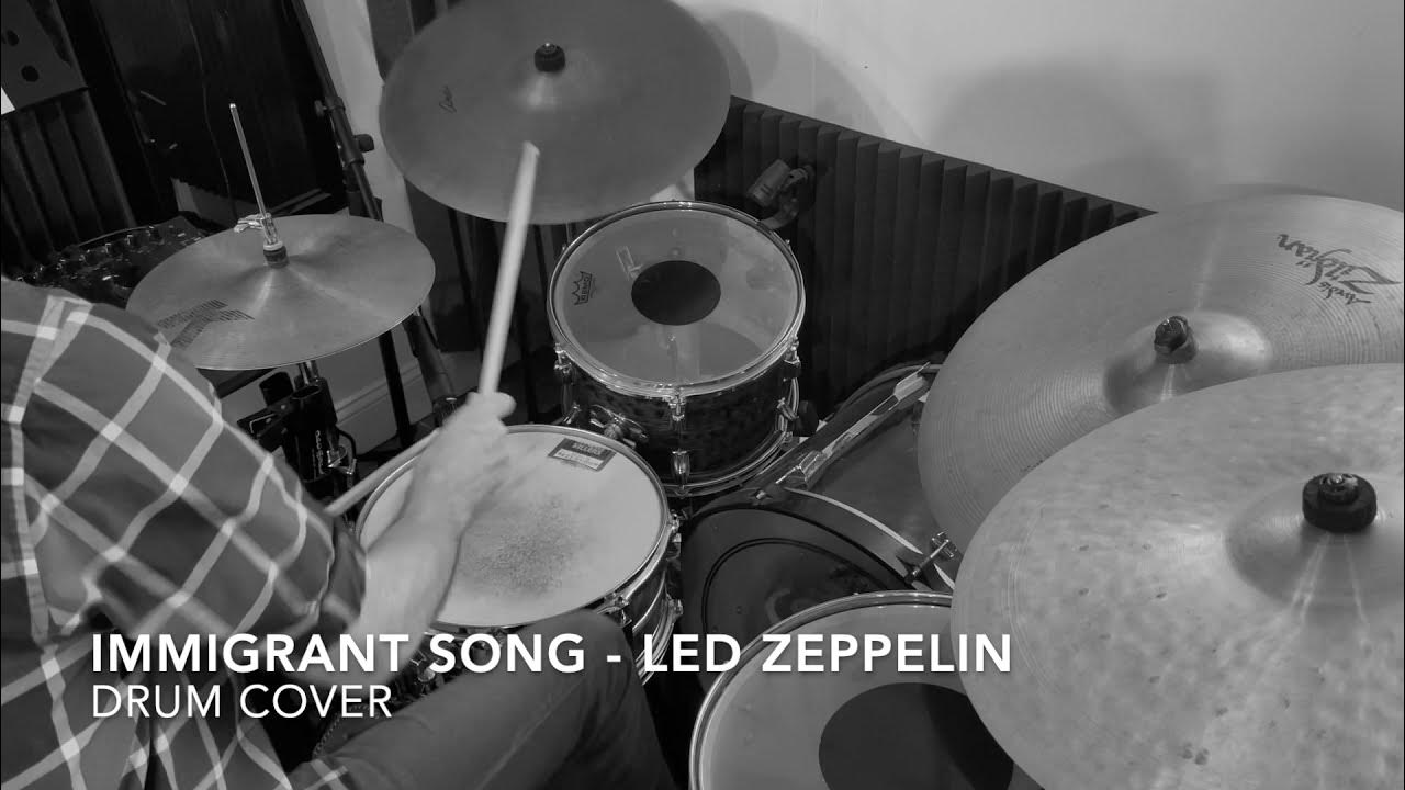 Immigrant Song (Drum Cover) YouTube