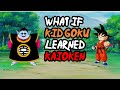 What if Kid Goku Learned Kaioken