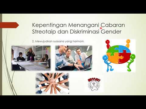 PJK TINGKATAN 3 KSSM P.KHAS ( KEPENTINGAN MENANGANI STREOTAIP & DISKRIMINASI GENDER )