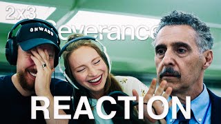 Severance REACTION 2x3 Who Is Alive? Breakdown + Review | Married Couple First Watch!