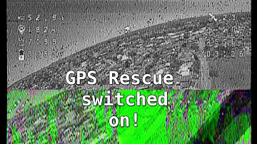 GPS Rescue saved my drone! No video, no worries!