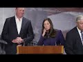 Senators host news conference to push for the President's proposed ballroom