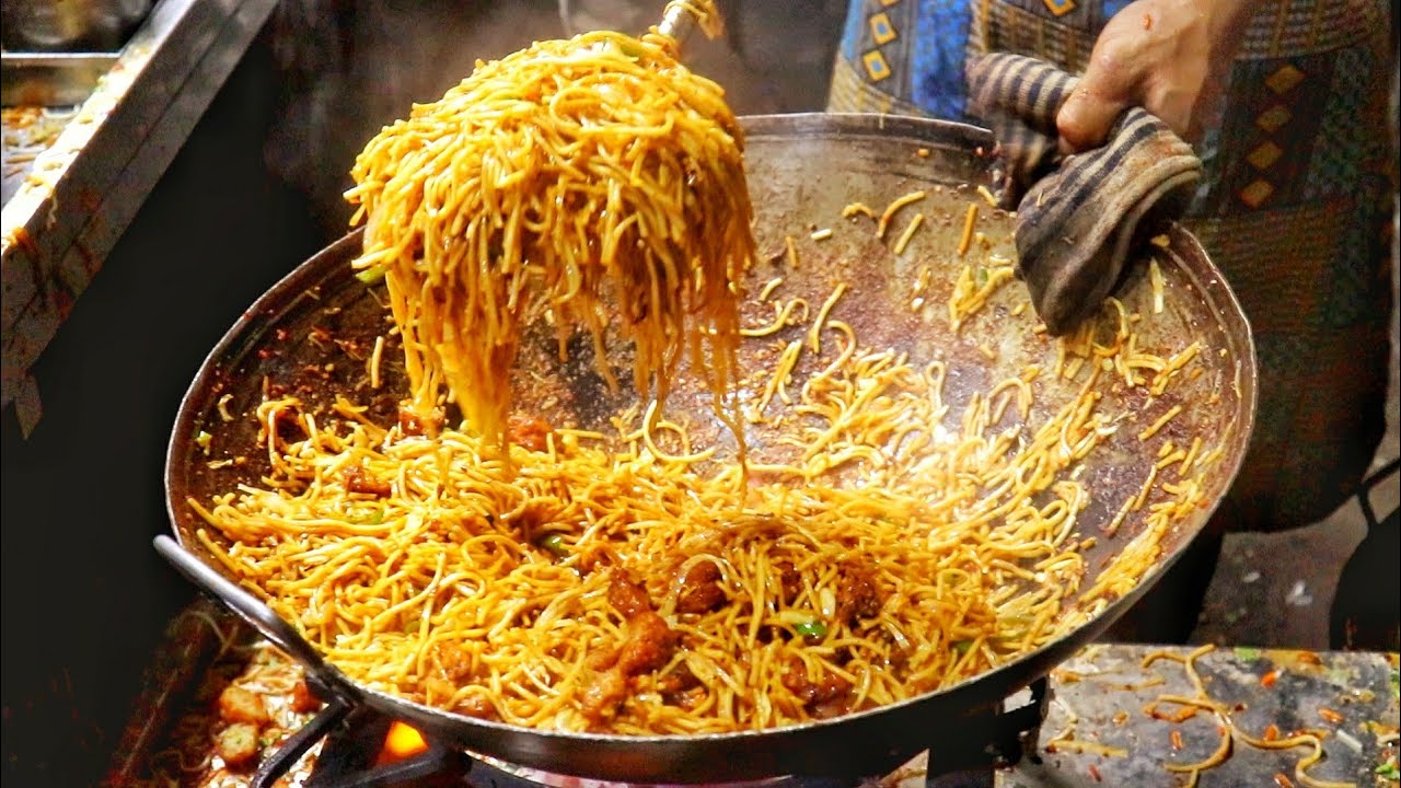 Singapuri Rice | Manchurian Noodles | Manchurian Rice | Indo Chinese Cuisine | Street Food India | Street Food Fantasy