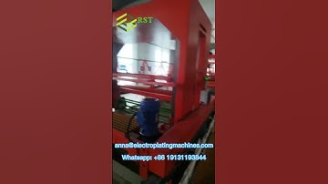 Barrel zinc electro plating machine #electroplating #plating #zincplating