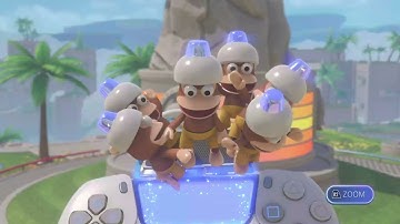 Astro Bot pt 5 APE ESCAPE? Gorilla Land & Apes on the Loose ALL APES [No Commentary]