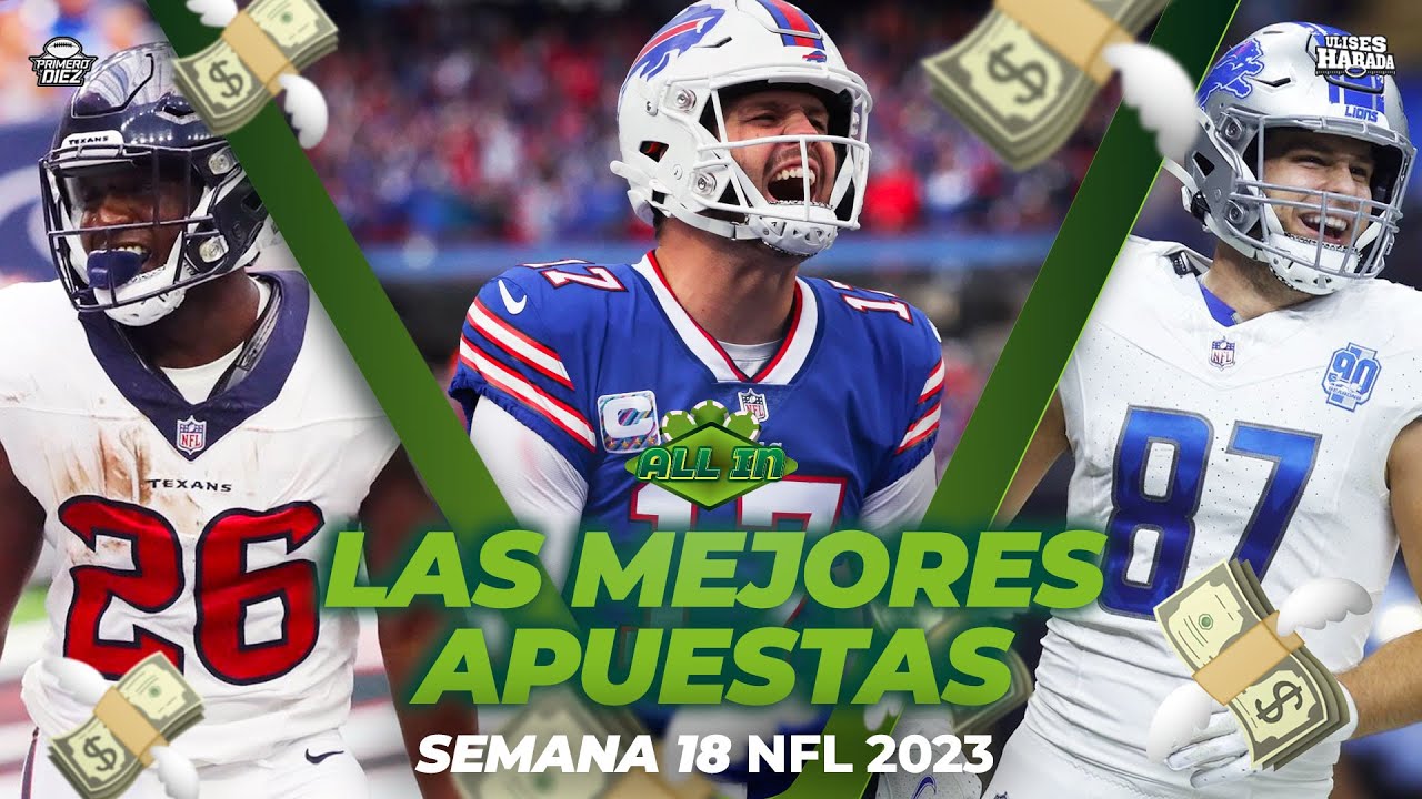 Pronósticos de apuestas NFL 2024 Semana 18 AllIn YouTube