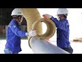 ROCKWOOL ProRox Pipe Section Installation